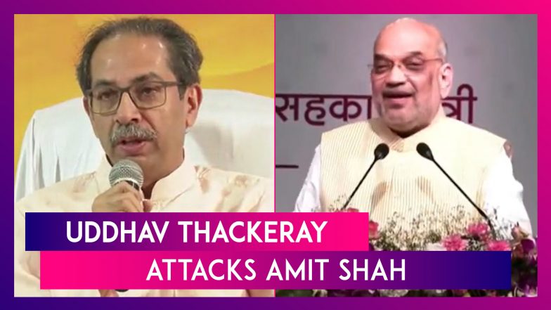 Uddhav Thackeray Attacks Amit Shah Over The Shiv Sena Name Controversy, Says, &lsquo;Mogambo Khush Hua&rsquo;