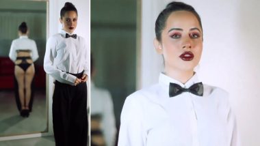 Uorfi Javed Flaunts Her Booty in a Super Creative Outfit That'll Surprise You For Sure (Watch Video)