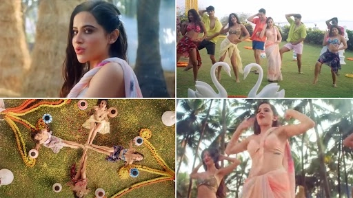 MTV Splitsvilla 14: Ahead Of Finale, Uorfi Javed Gives A Sensual Dance Performance In Hot Floral Pink Saree On 'Villa Wala Pyaar' Song (Watch Video)