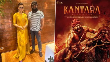 Urvashi Rautela Signs Kantara 2? Actress Shares Pic With Rishab Shetty on Insta (View Post)