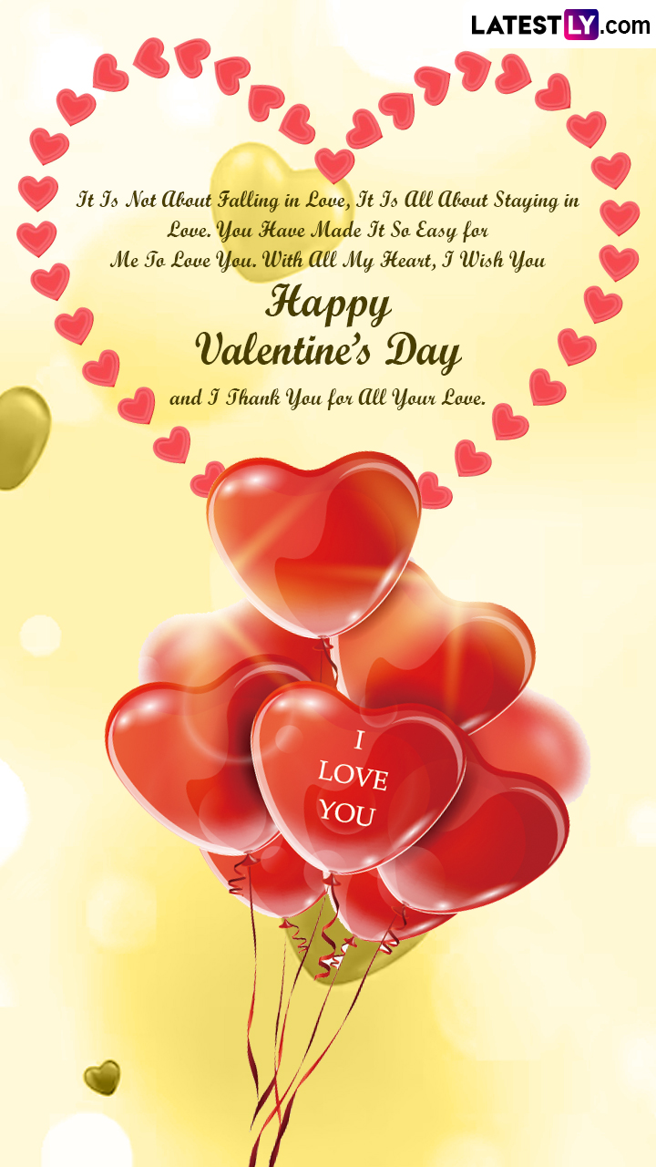 Happy Valentine Day 2023 - Romantic Messages, Quotes, Messages