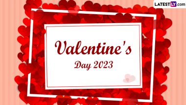 Valentine's Day 2023 Images & HD Wallpapers For Free Download Online: Wish Happy Valentine’s Day With Romantic Messages, Love Quotes, SMS and Greetings