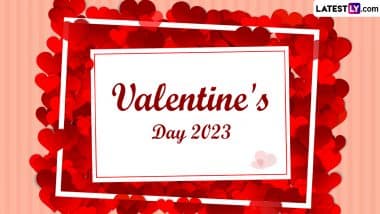 Valentine's Day 2023 Images & HD Wallpapers For Free Download Online: Wish Happy Valentine’s Day With Romantic Messages, Love Quotes, SMS and Greetings