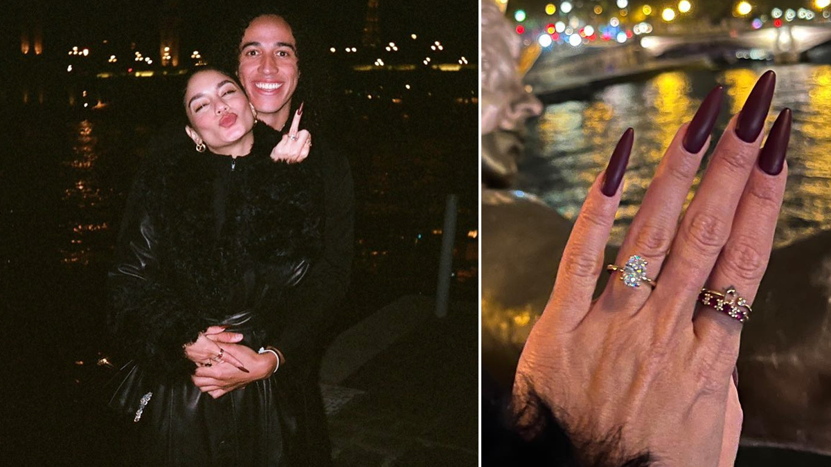 Vanessa Hudgens and Cole Tucker are engaged