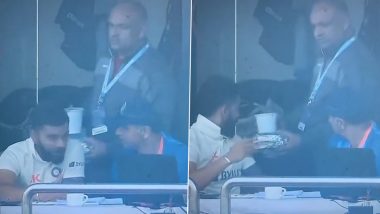 ‘Chole Bhature Aagaye’ Virat Kohli’s Excited Reaction Upon Seeing the Food Arrive in Dressing Room is All of Us! (Watch Video)