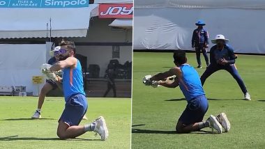 Virat Kohli Leads Team India's Fielding Drills as Men in Blue Begin Practice for IND vs AUS 3rd Test 2023 (Watch Video)