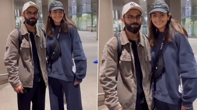 Virat Kohli Returns From Vacation With Wife Anushka Sharma Ahead of India vs Australia Border Gavaskar Trophy 2023 (Watch Video)