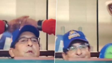 Wasim Akram Kicks Chair in Dressing Room After Karachi Kings' Yet Another Defeat in PSL 2023, Video of Former Pakistan Pacer's Angry Outburst Goes Viral!