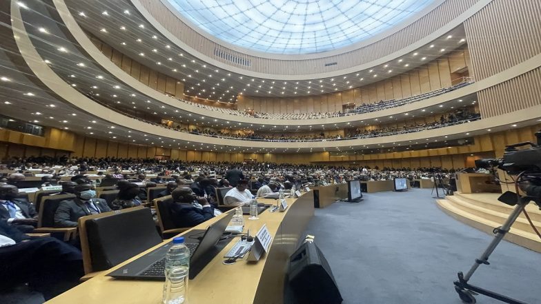 Israeli Diplomat Removed By Security Personnel During Live African Union's Annual Summit, Watch Video