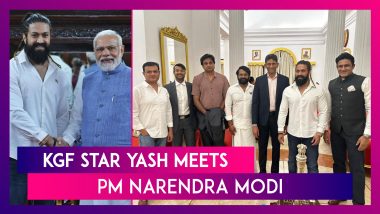 KGF Star Yash Meets PM Narendra Modi, Says ‘He Has A Big Vision For The Industry’