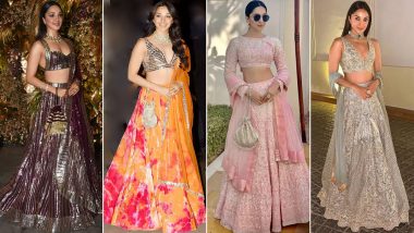 Sidharth Malhotra - Kiara Advani Wedding: Pictures of the Actress in Lehenga Cholis That Prove She'll Be the Prettiest Bride!
