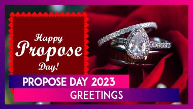 Propose Day 2023 Greetings for Marriage and Lovely Couple Messages for the Romantic Day