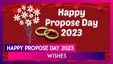 Happy Propose Day 2023 Wishes, Greetings, Romantic Messages and Couple HD Images To Share