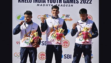 Khelo India Youth Games 2023: Madhya Pradesh Clinch All Four Gold Medals in Water Sports; Basketball Teams Register Important Victories