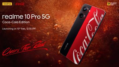 realme 10 Pro 5G Coca-Cola Edition To Launch on February 10, Find Everything About It Here (Video)
