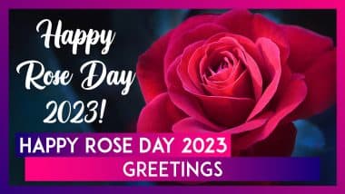 Happy Rose Day 2023 Greetings, Lovely Messages, Quotes About Love and Rose HD Images To Share