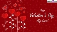 Happy Valentine&rsquo;s Day 2023 Greetings, Romantic Wishes & HD Wallpapers: Send Love Quotes, Relationship Messages, Images, Photos & Heart GIFs To Celebrate the Special Day