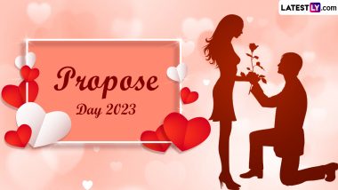 Happy Propose Day 2023 Romantic Messages: Wishes, Greetings, Thoughtful Quotes, Beautiful Sayings, GIF Images and HD Wallpapers To Celebrate the Day
