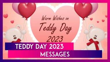 Teddy Day 2023 Messages, Romantic Quotes, Lovely Wishes, Greetings & Teddy Bear HD Wallpapers