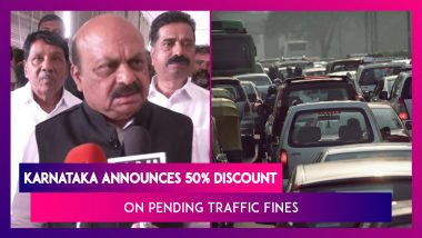 Karnataka Government Announces 50% Discount On Pending Traffic Fines Till February 11; Know How To Avail Rebate