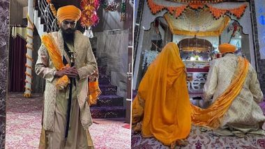 Amritpal Singh, Self-Styled Sikh Preacher, Ties Knot With UK-Based NRI Kirandeep Kaur in Amritsar