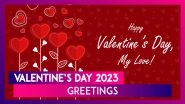 Valentine&rsquo;s Day 2023 Greetings, Romantic Messages, Quotes About Love and Cute HD Wallpapers