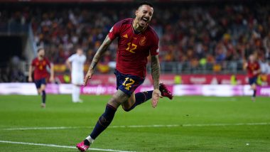 Joselu Scores a Brace As Spain Register 3-0 Victory Against Norway in UEFA Euro 2024 Qualifiers (Watch Goal Video Highlights)