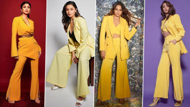 Malaika Arora, Alia Bhatt & Other Beauties in Yellow Pantsuits!