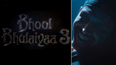 Bhool Bhulaiyaa 3 Teaser Out! Kartik Aaryan Returns As ‘Rooh Baba’ With Sequel to His 2022 Blockbuster Arriving in Diwali 2024 (Watch Video)