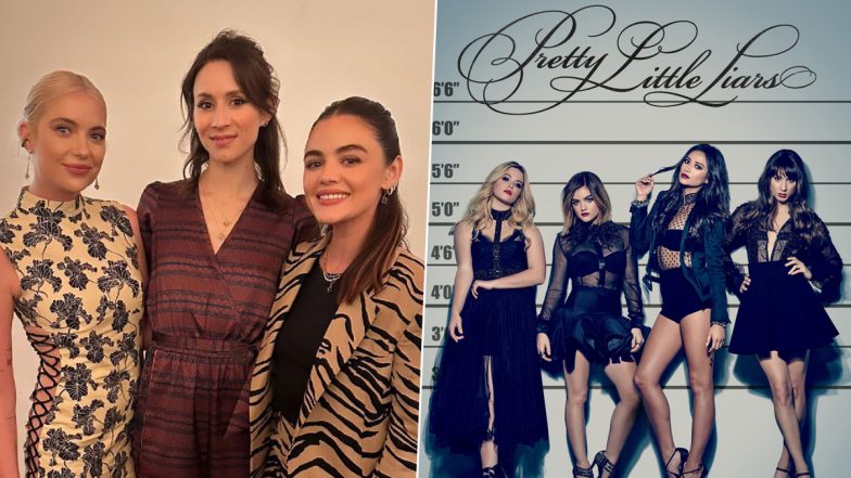 Pretty Little Liars Stars Ashley Benson, Troian Bellisario and Lucy Hale Pose Together for a Reunion Photo (View Pic)