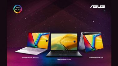 Asus Launches AMD Ryzen 7000 Series of Laptops in India; New VivoBook and Zenbook Series Get More Powerful (Watch Video)