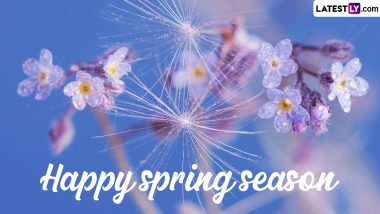 Happy Spring Season 2023 Greetings and Cherry Blossom Images: Quotes, WhatsApp Messages, SMS and GIFs To Celebrate the Season of Hope and Joy!