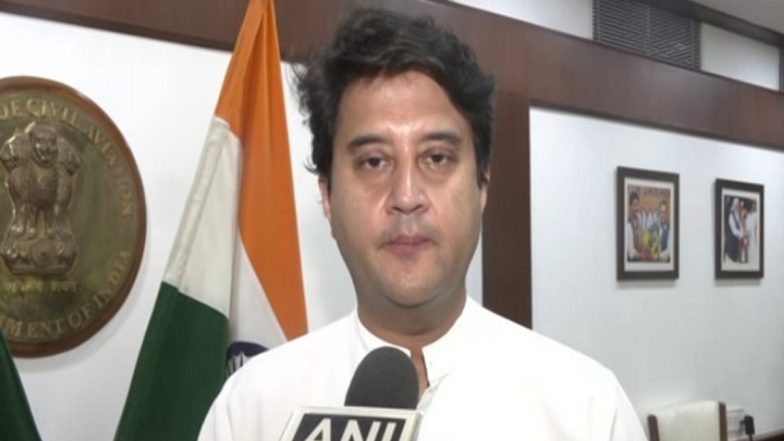 Indore Temple Tragedy: Civil Aviation Minister Jyotiraditya Scindia Condoles Demise of Devotees (Watch Video)