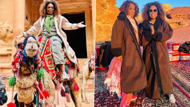 Oprah Winfrey Visits Petra in Jordan With Gayle King, Calls It a ‘Must See’ Destination (View Pics)