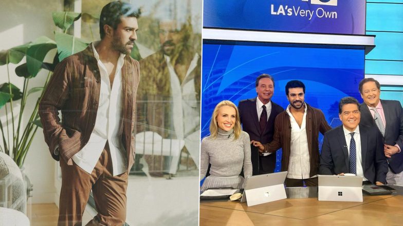 Oscars 2023: RRR Star Ram Charan Is ‘Soaking in the LA Vibe’ as He Promotes His Film in US Ahead of 95th Academy Awards