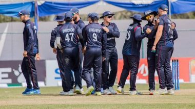 Namibia vs United States Live Streaming Online: Get Free Telecast Details of NAM vs USA ODI Match in ICC Men’s Cricket World Cup Qualifier Play-off on TV
