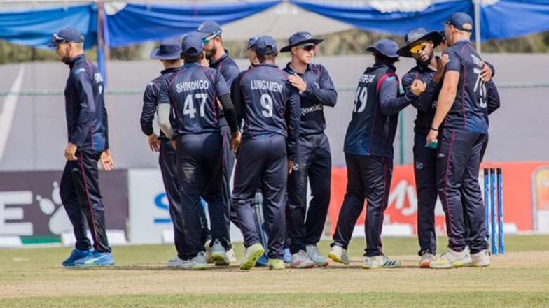 Canada vs Namibia Live Streaming Online: Get Free Telecast Details of CAN vs NAM Match in ICC Men’s Cricket World Cup Qualifier Play-Off on TV