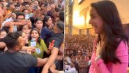 Tu Jhoothi Main Makkaar: Here&rsquo;s How Shraddha Kapoor&rsquo;s Fans Complimented Her During Promo of Her Film with Ranbir Kapoor! (Watch Video)