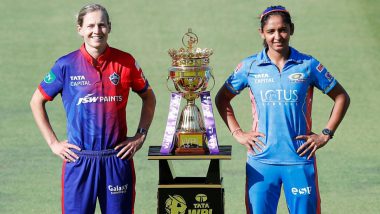 Delhi Capitals vs Mumbai Indians, WPL 2023 Free Live Streaming Online: Watch TV Telecast of DC-W vs MI-W Women’s Premier League T20 Cricket Final Match on Sports18 and JioCinema Online