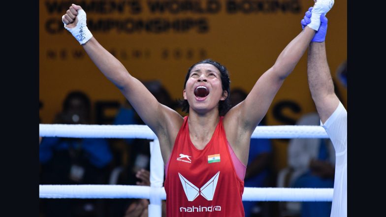 Lovlina Borgohain at Women's World Boxing Championships 2023, Live Streaming Online: Know TV Channel & Telecast Details for Middleweight Final Match Coverage