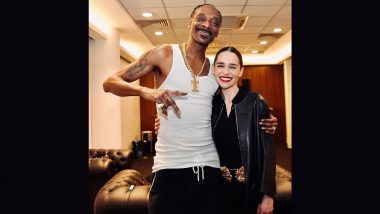 Emilia Clarke Turns 'Fangirl' for Snoop Dogg; Check Out 'Game of Thrones' Star's 'Life-Altering Moment' With Rapper (Watch Video)