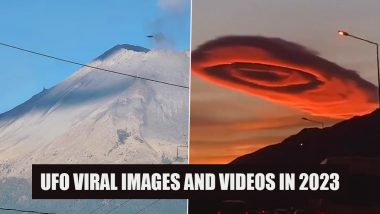 UFO Sightings in 2023: Videos of Unidentified Aerial Objects Spotted Around the World Fuel 'Alien Invasion' Fears