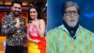 On The Kapil Sharma Show, Shraddha Kapoor Recalls Celebrating Holi at Amitabh Bachchan&rsquo;s Residence in Her Childhood