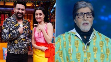 On The Kapil Sharma Show, Shraddha Kapoor Recalls Celebrating Holi at Amitabh Bachchan’s Residence in Her Childhood