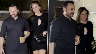 Saif Ali Khan Roasts Paparazzi While Entering Home with Kareena Kapoor, Says ‘Ek Kaam Kariyega Hamare Bedroom Me Aaiye’ (Watch Video)