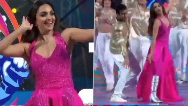 WPL 2023 Opening Ceremony: Kiara Advani Performs Live at the Grand Opening Event of Women’s Premier League 2023 in DY Patil Stadium (Watch Video)