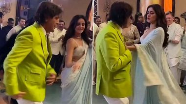 Ananya Panday Dances Her Heart Out with Daddy Chunky Panday at Cousin Alanna Panday’s Wedding (Watch Video)