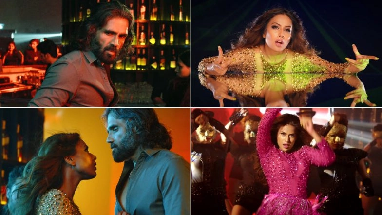 Hunter Song Daiyya Daiyya: Nia Sharma and Suniel Shetty Groove to the Tunes of Neha Kakkar (Watch Video)