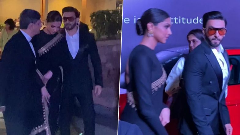 Indian Sports Honours 2023: Deepika Padukone, Ranveer Singh and Prakash Padukone Attend Fourth Edition of the Award Ceremony (Watch Video)