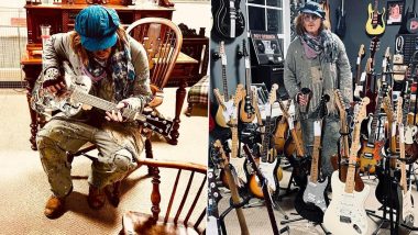 Johnny Depp Pays a Surprise Visit at an Antiques Shop of Guitar at UK’s Lincolnshire (View Pic)